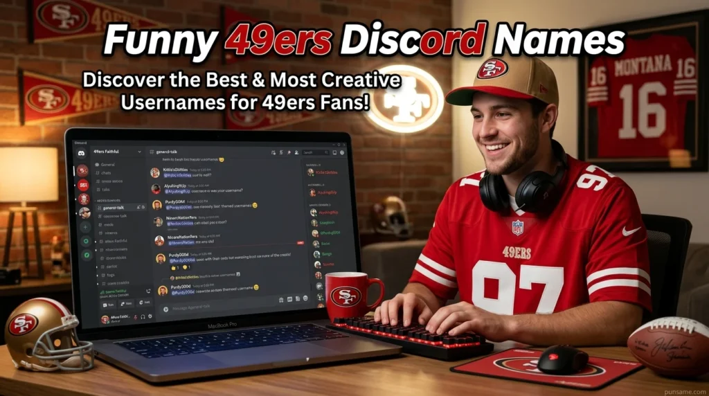 Funny 49ers Discord Names