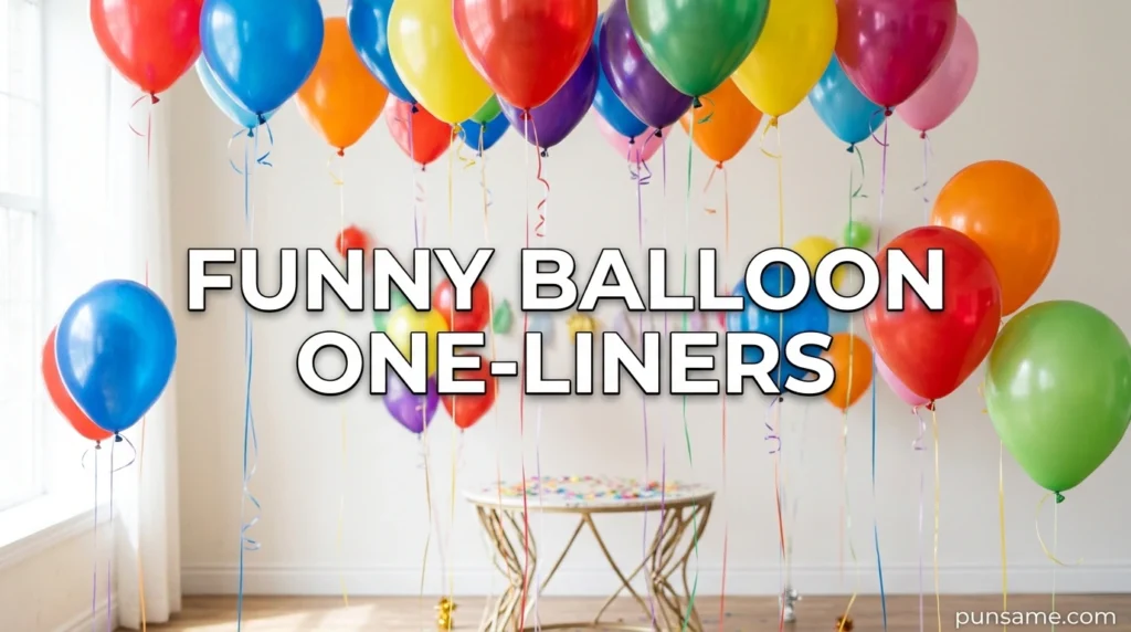 Funny Balloon One-Liners