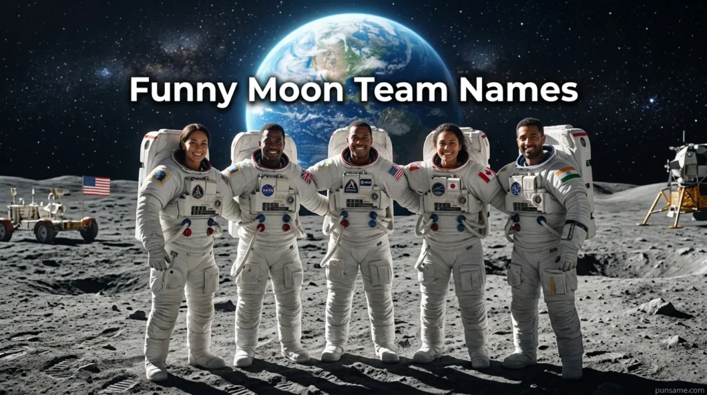 Funny Moon Team Names