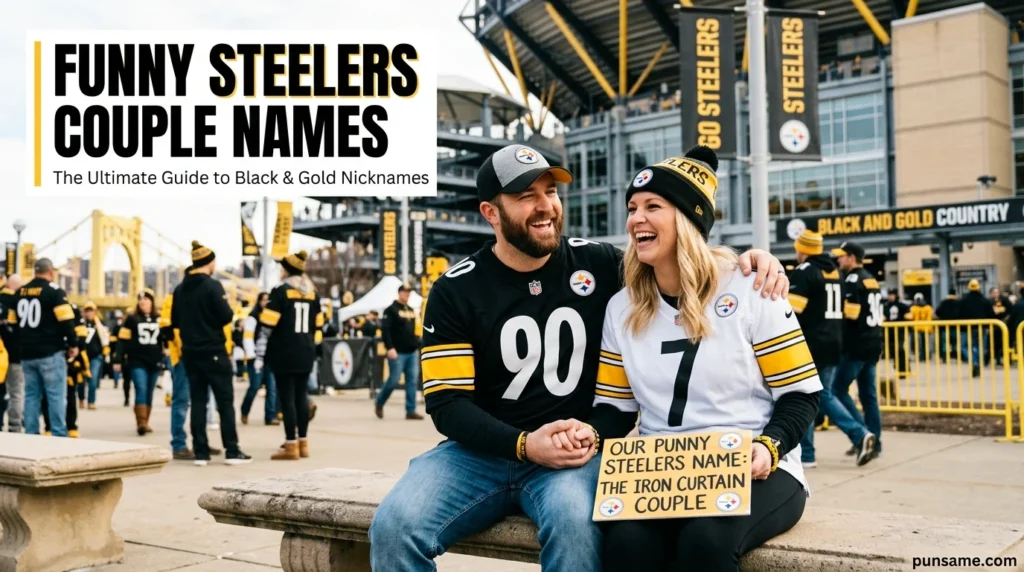 Funny Steelers Couple Names