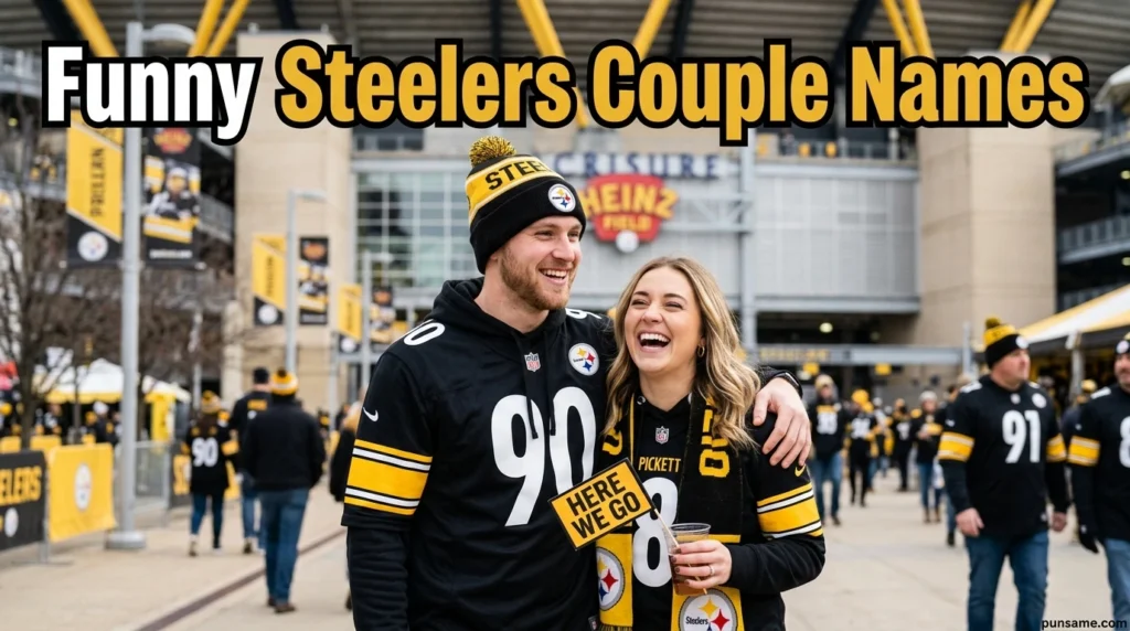 Funny Steelers Couple Names