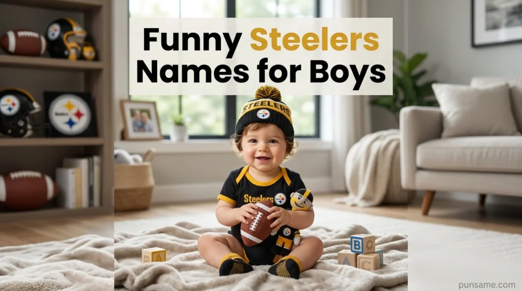 Funny Steelers Names for Boys