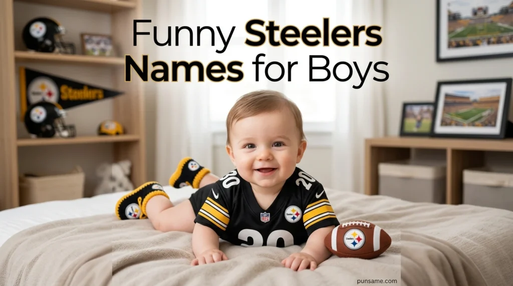 Funny Steelers Names for Boys