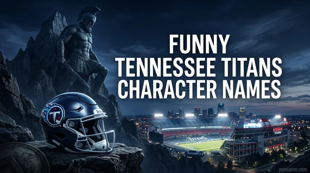 Funny Tennessee Titans Character Names