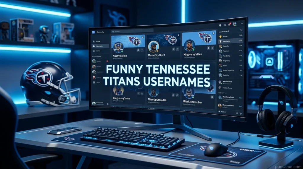 Funny Tennessee Titans Usernames