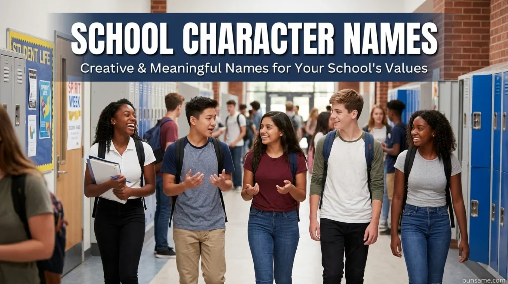 School Character Names
