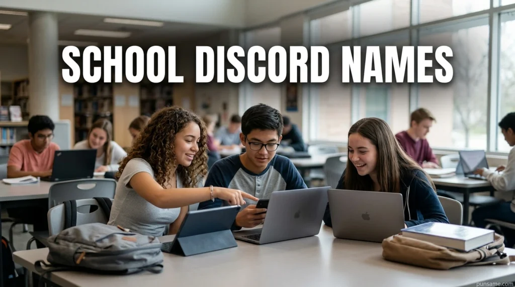 School Discord Names