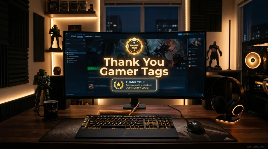 Thank You Gamer Tags