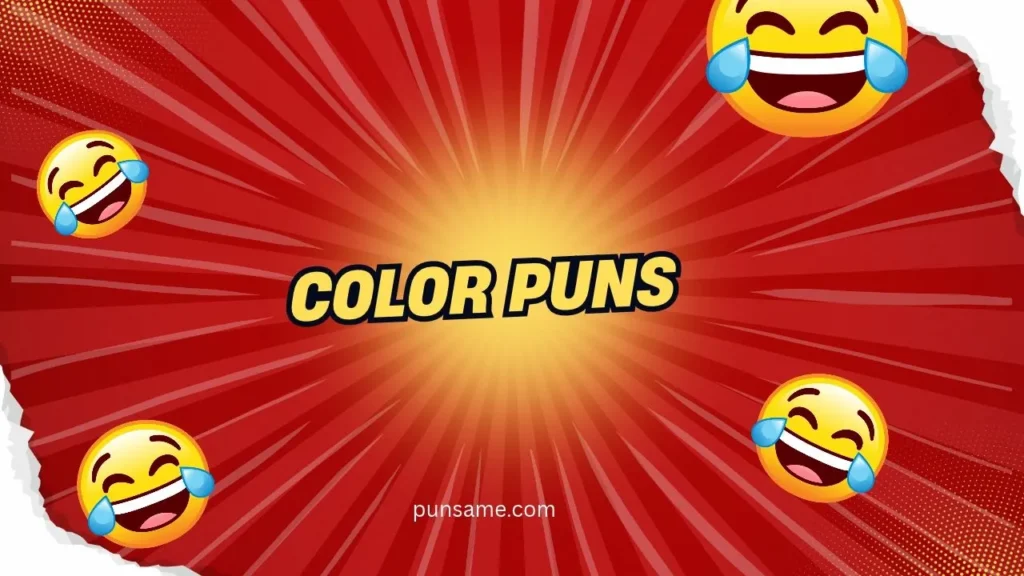 Funny Color Puns for Instagram Captions